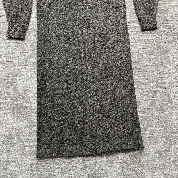 VTG Horchow Sweater Dress Womens 6 Brown Lambswool Blend Classic Long Sleeve - Picture 7 of 11